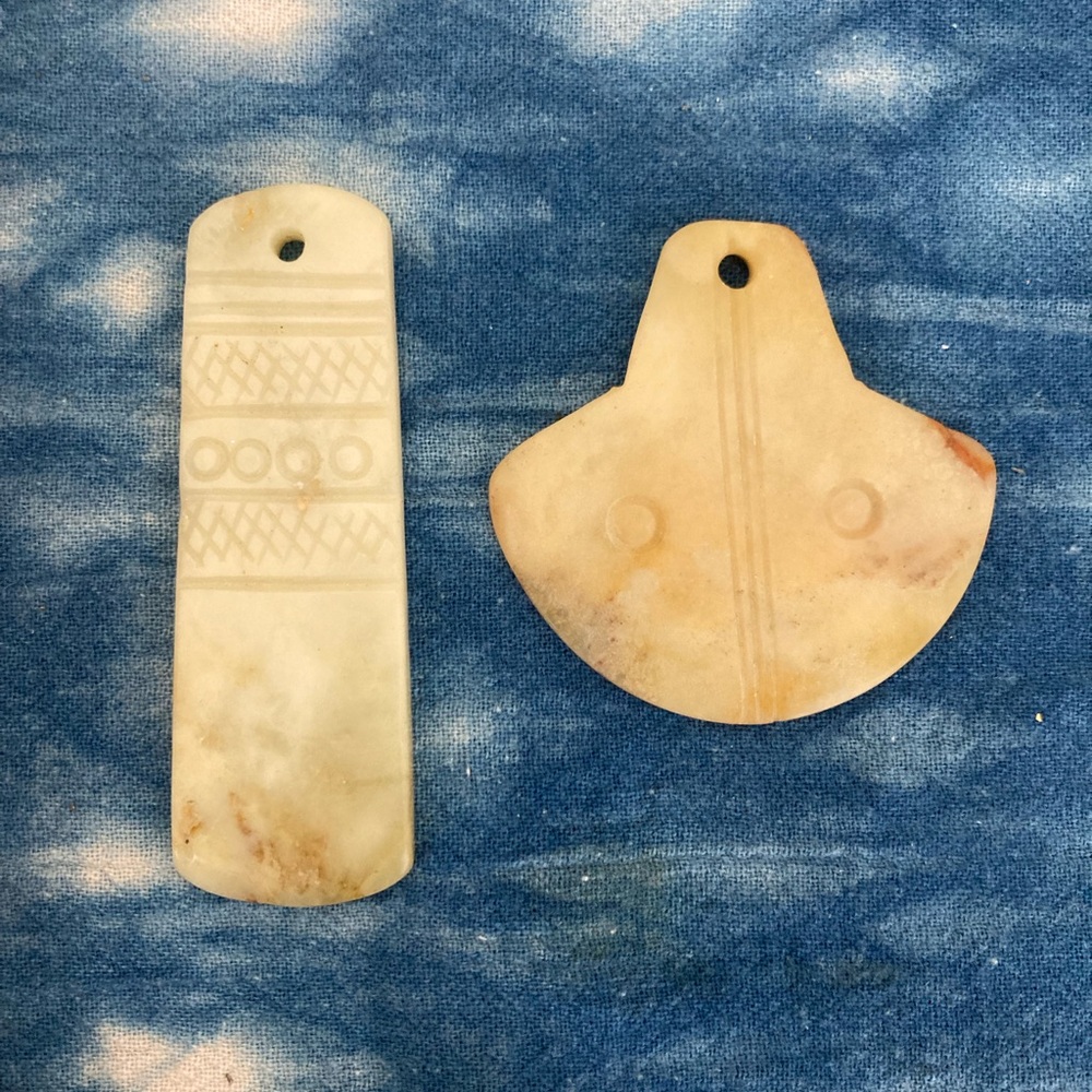 Large Chinese soapstone pieces